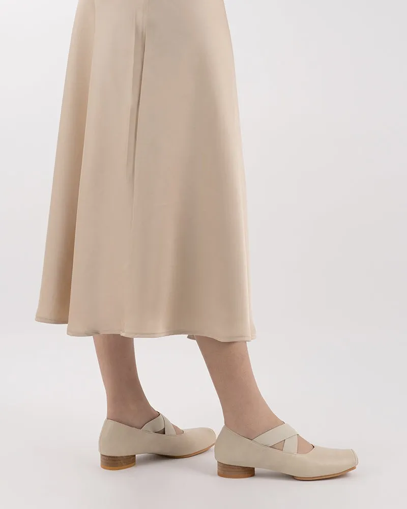 Stretchy Crisscross Strap Comfortable Ballet Flats