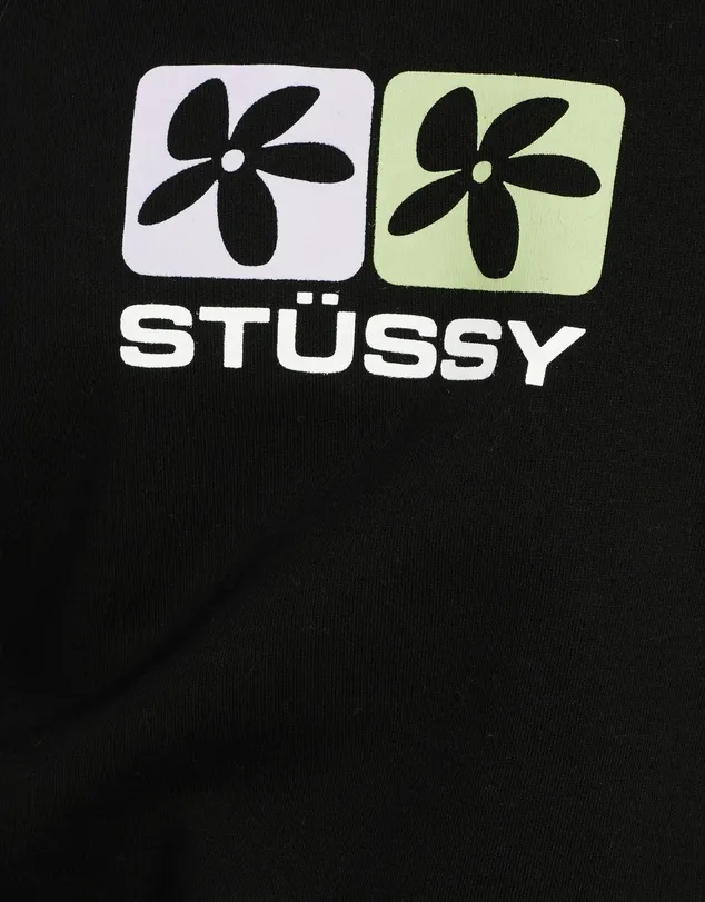 STUSSY  |Cotton Logo Skater Style Hoodies & Sweatshirts