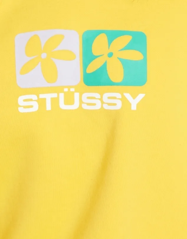 STUSSY  |Cotton Logo Skater Style Hoodies & Sweatshirts