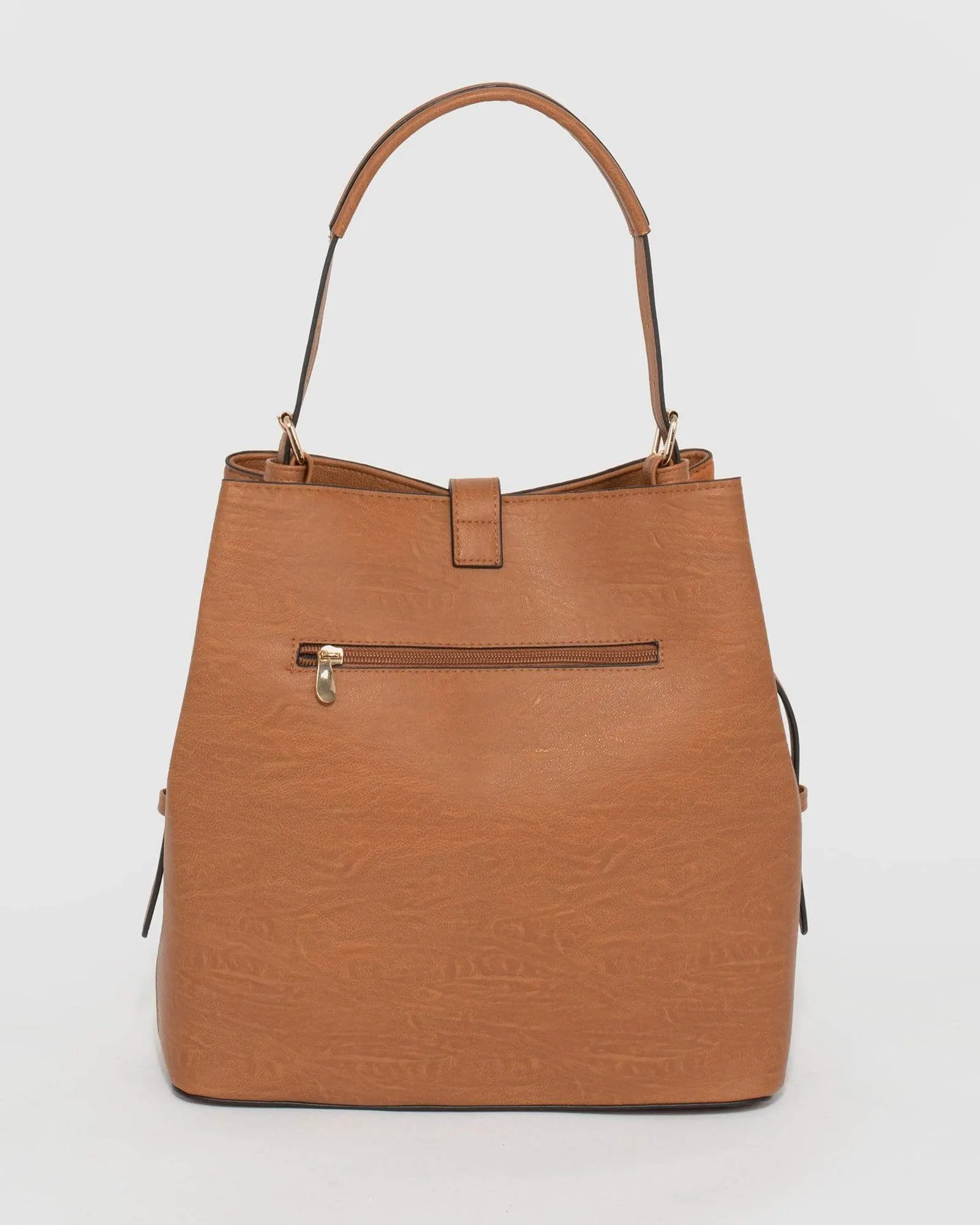 Tan Willow Western Tote Bag