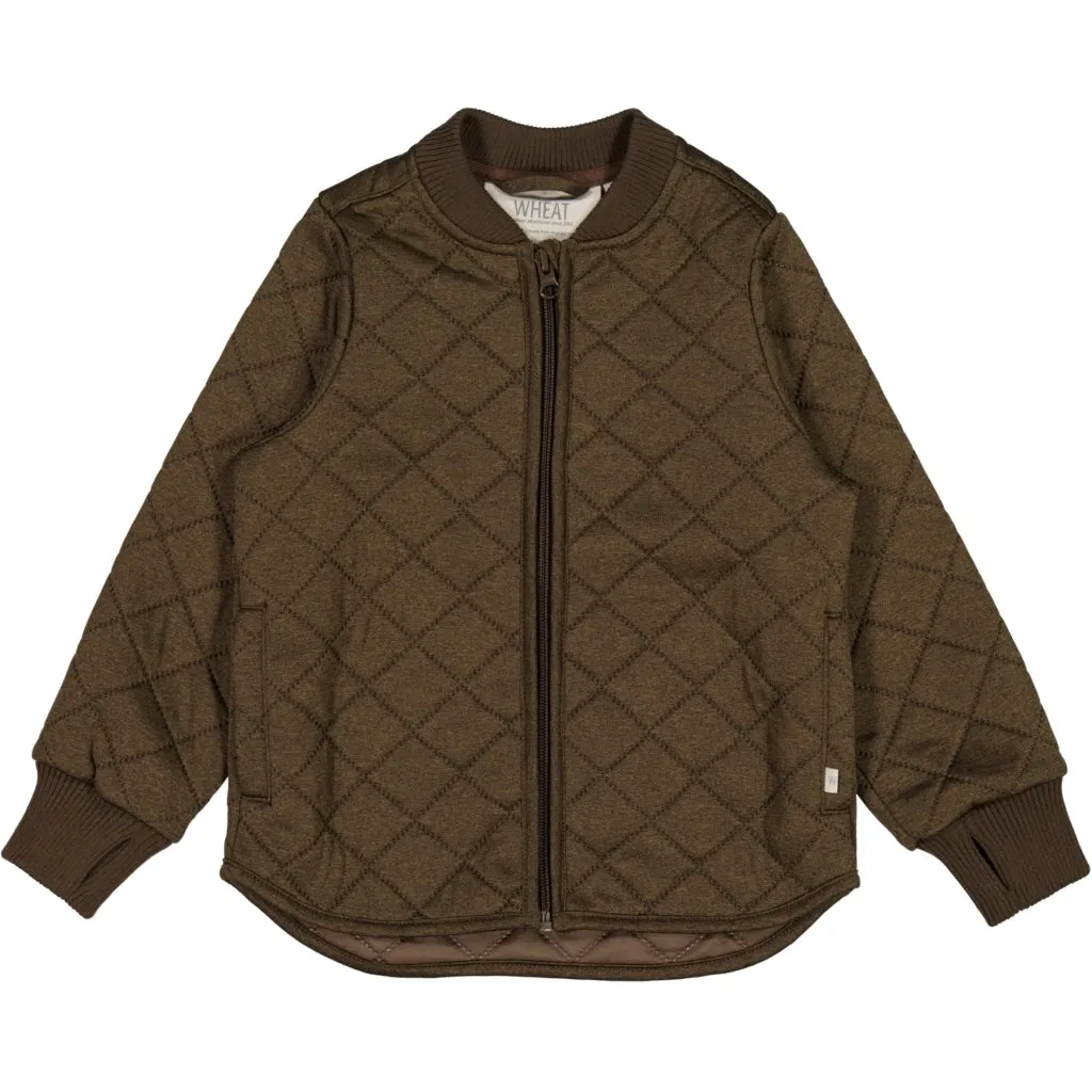 Thermo Jacket Loui - brown melange