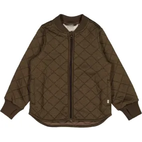 Thermo Jacket Loui - brown melange