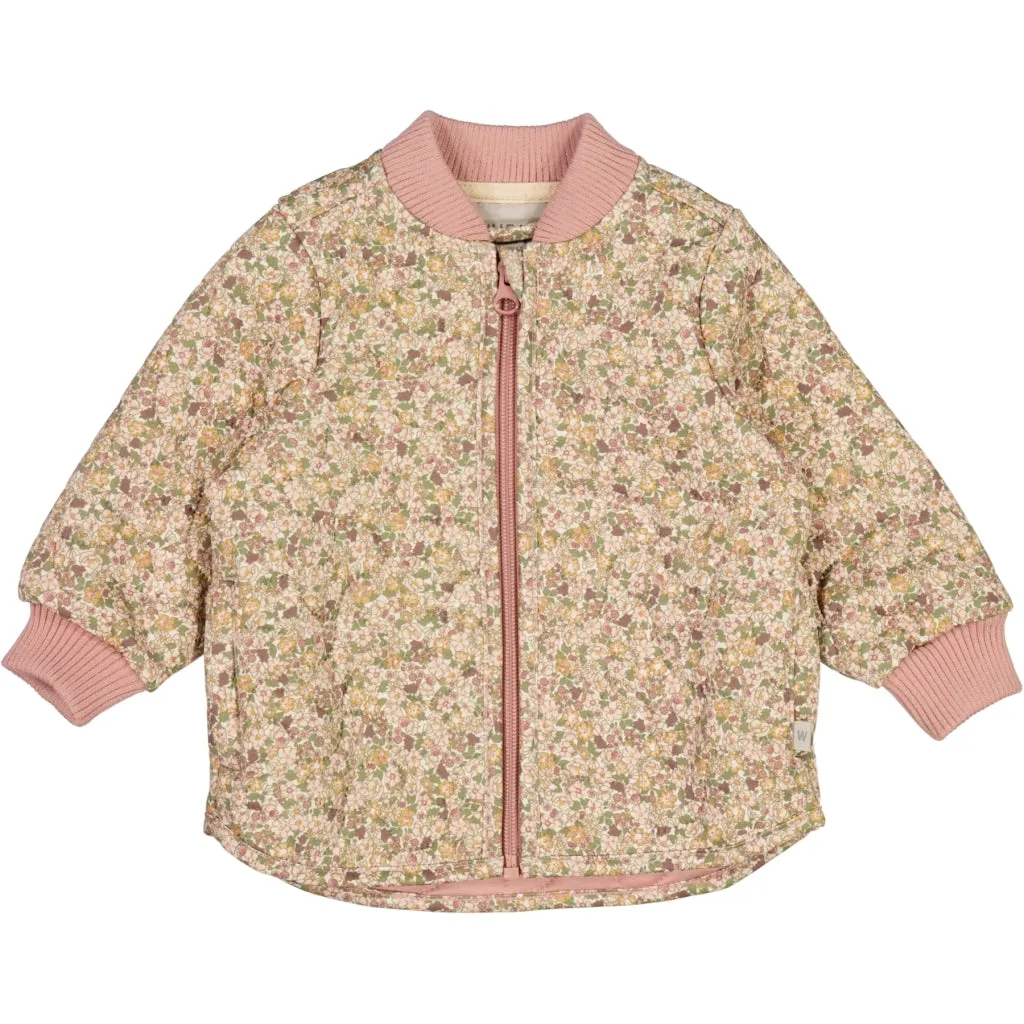 Thermo Jacket Loui - eggshell flowers