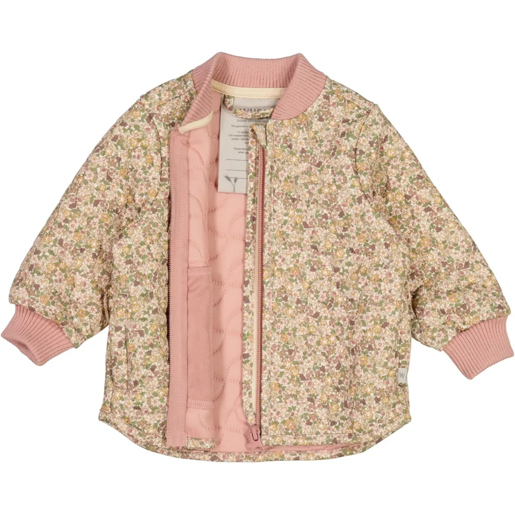 Thermo Jacket Loui - eggshell flowers