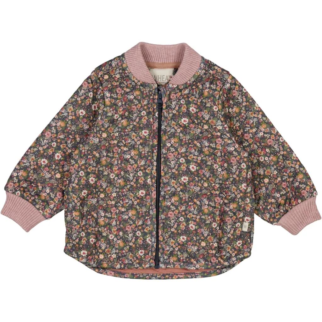 Thermo Jacket Loui - ink flowers