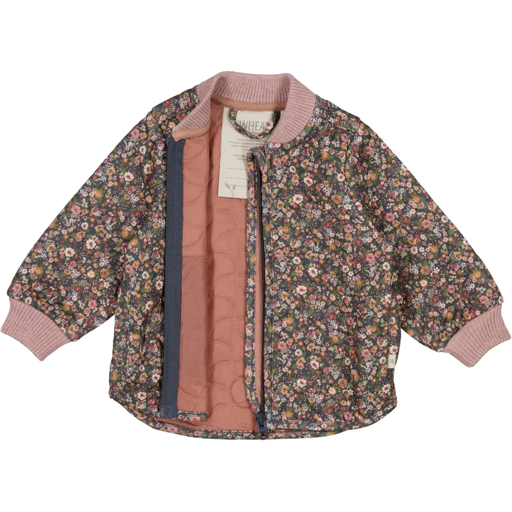 Thermo Jacket Loui - ink flowers