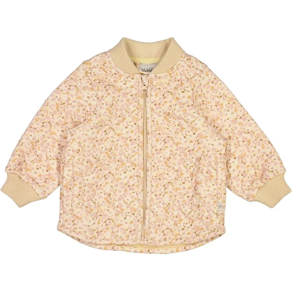 Thermo Jacket Loui LTD - soft beige flowers