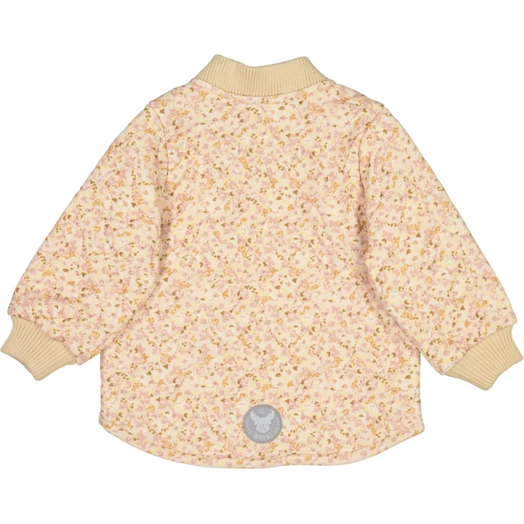 Thermo Jacket Loui LTD - soft beige flowers