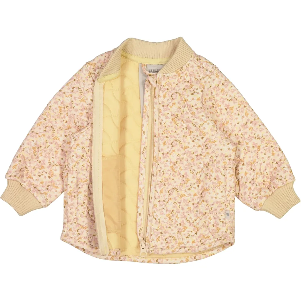 Thermo Jacket Loui LTD - soft beige flowers