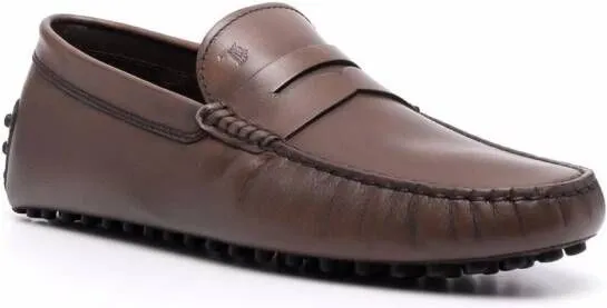 Tod's slip-on loafers Brown