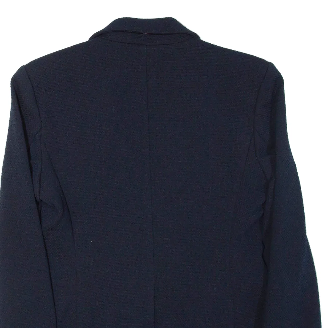 TOMMY HILFIGER Womens Blazer Jacket Blue S