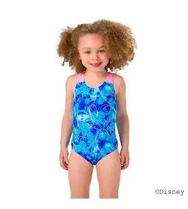 Tots Disney Frozen Allover One Piece Suit - Blue