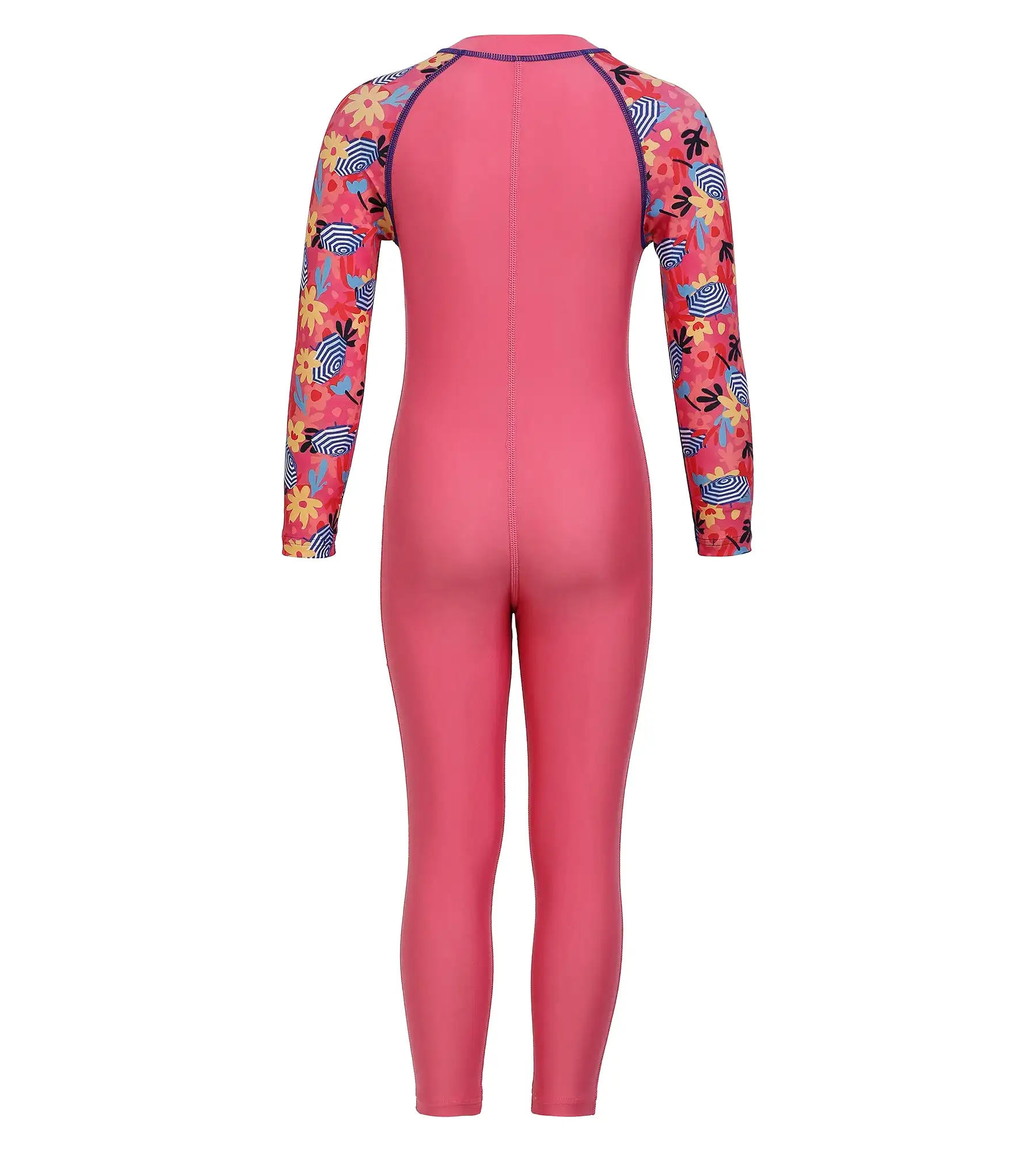 Tots Unisex All In One Full Body Suit - Fandango Pink & Bloominous