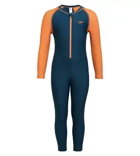 Tots Unisex Endurance All In One Suit - Dark Teal  &  Sweet Apricot