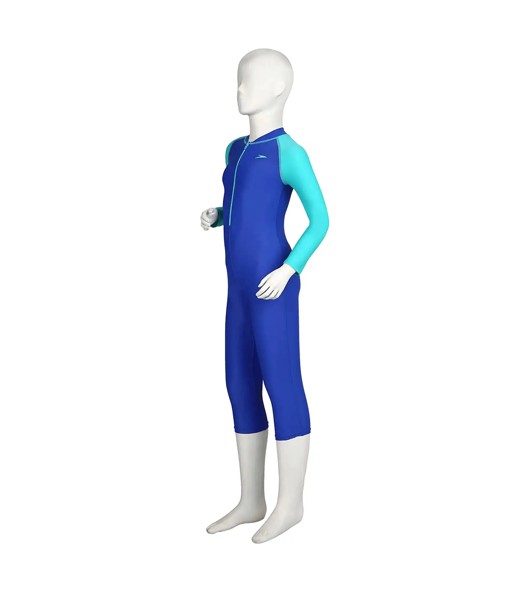 Tots Unisex Endurance All In One Suit - Deep Peri & Bali Blue