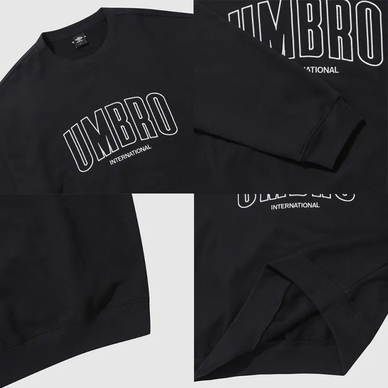 UMBRO  |Unisex Street Style Logo Hoodies & Sweatshirts