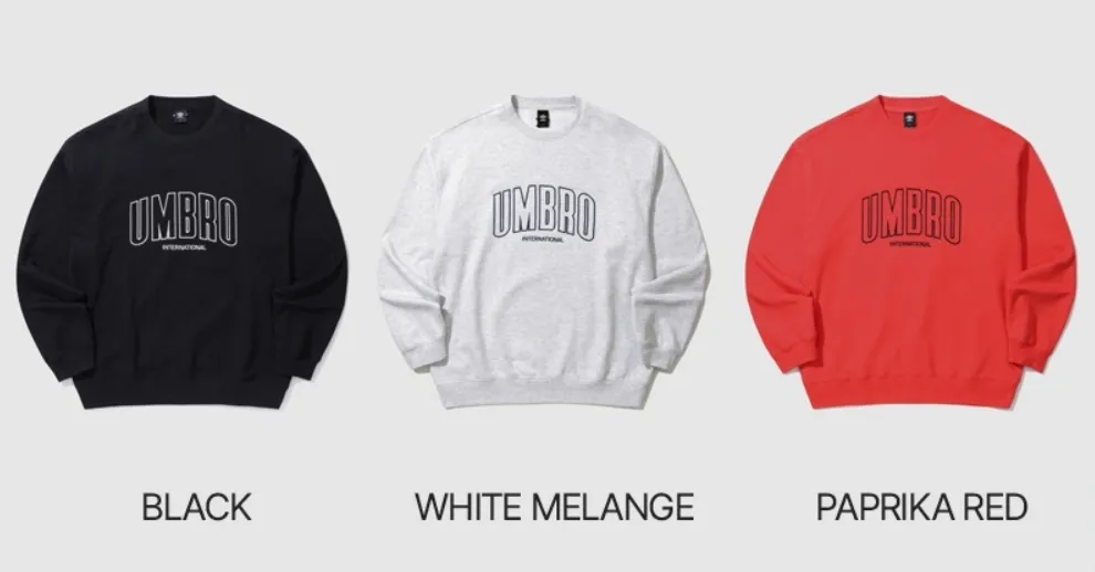 UMBRO  |Unisex Street Style Logo Hoodies & Sweatshirts