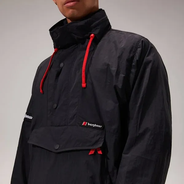 Unisex Single Point Wind Smock Jackets - Black