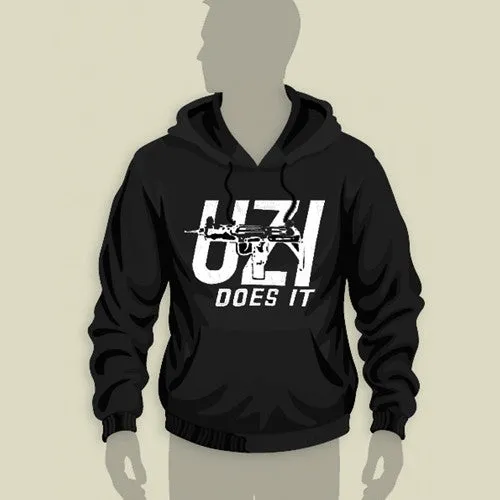 Uzi Does It - Original Israel Army Hoodie