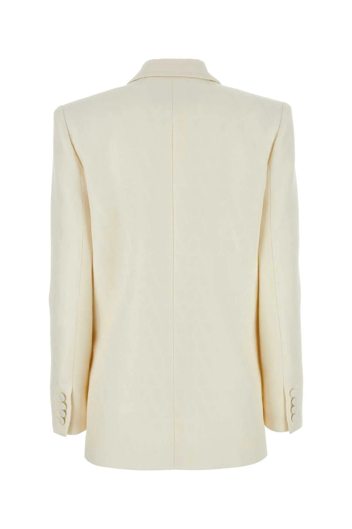 Valentino Garavani Ivory Crepe Blazer