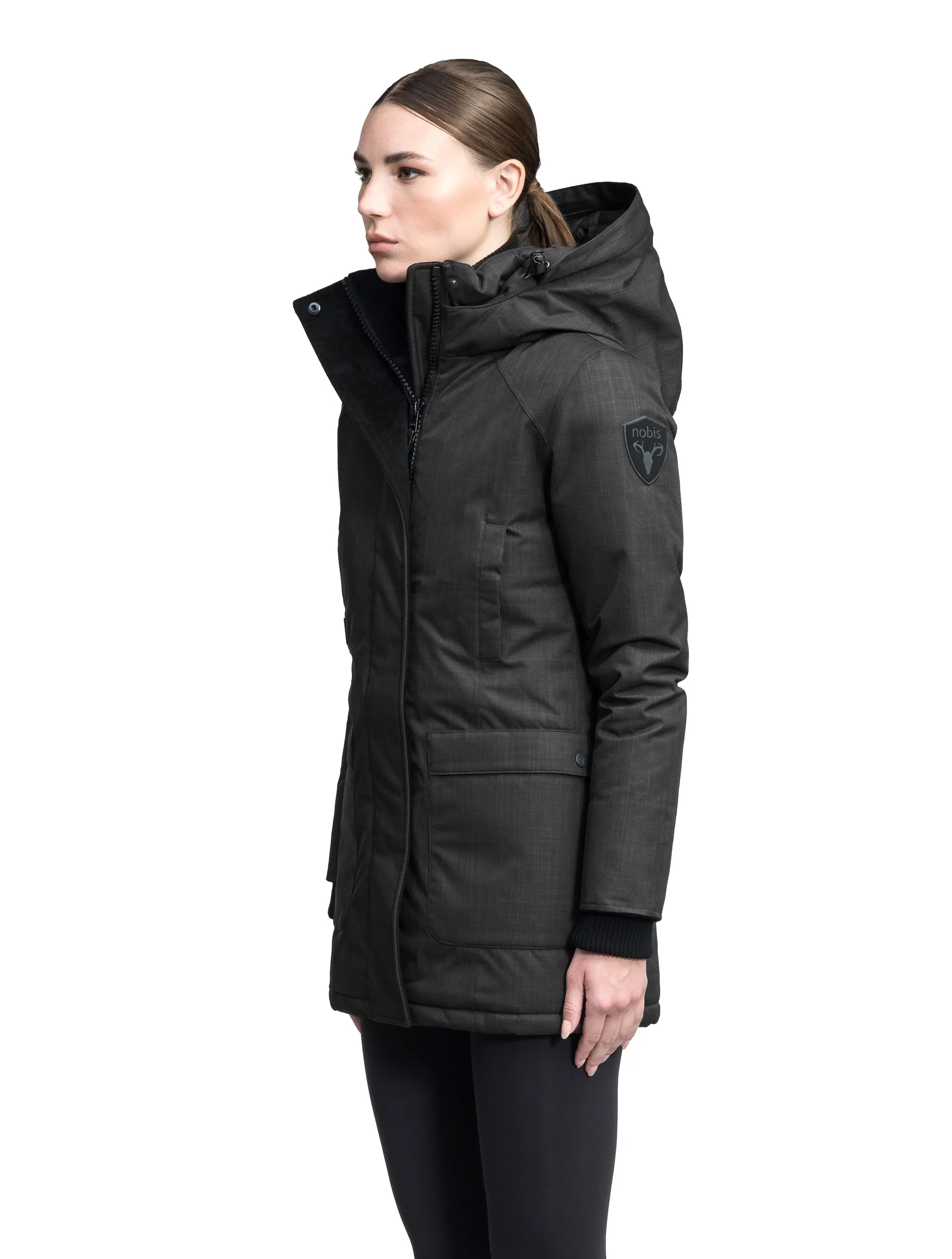 Women's Carla Parka Jacket Black