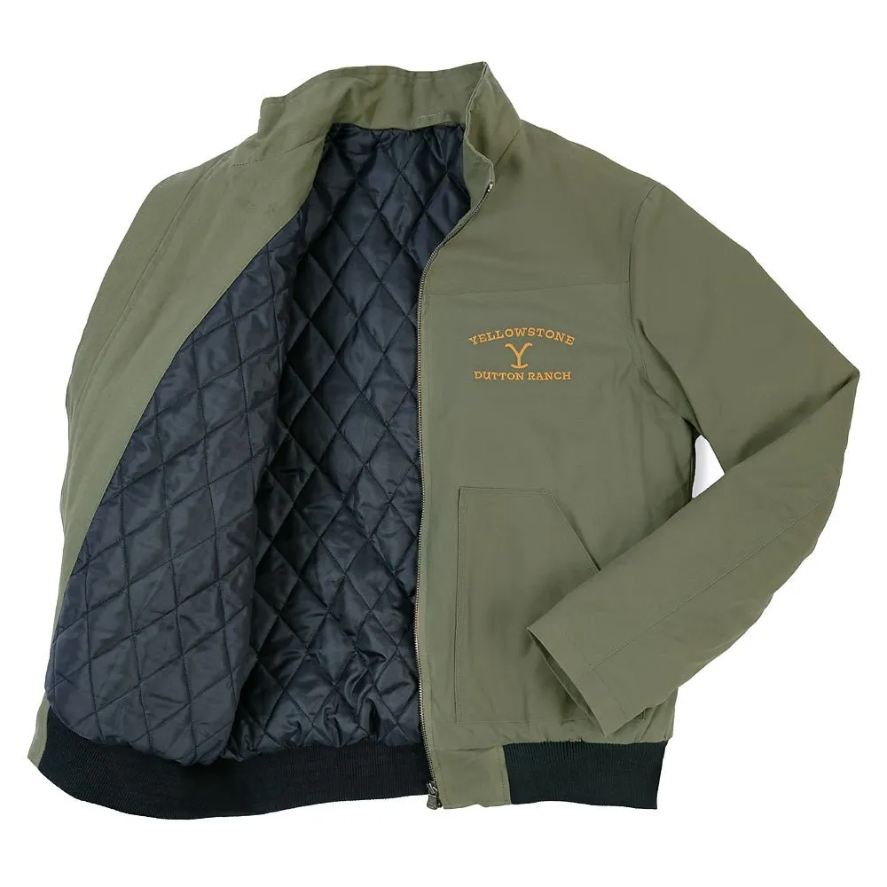 Yellowstone Dutton Ranch Olive Jacket