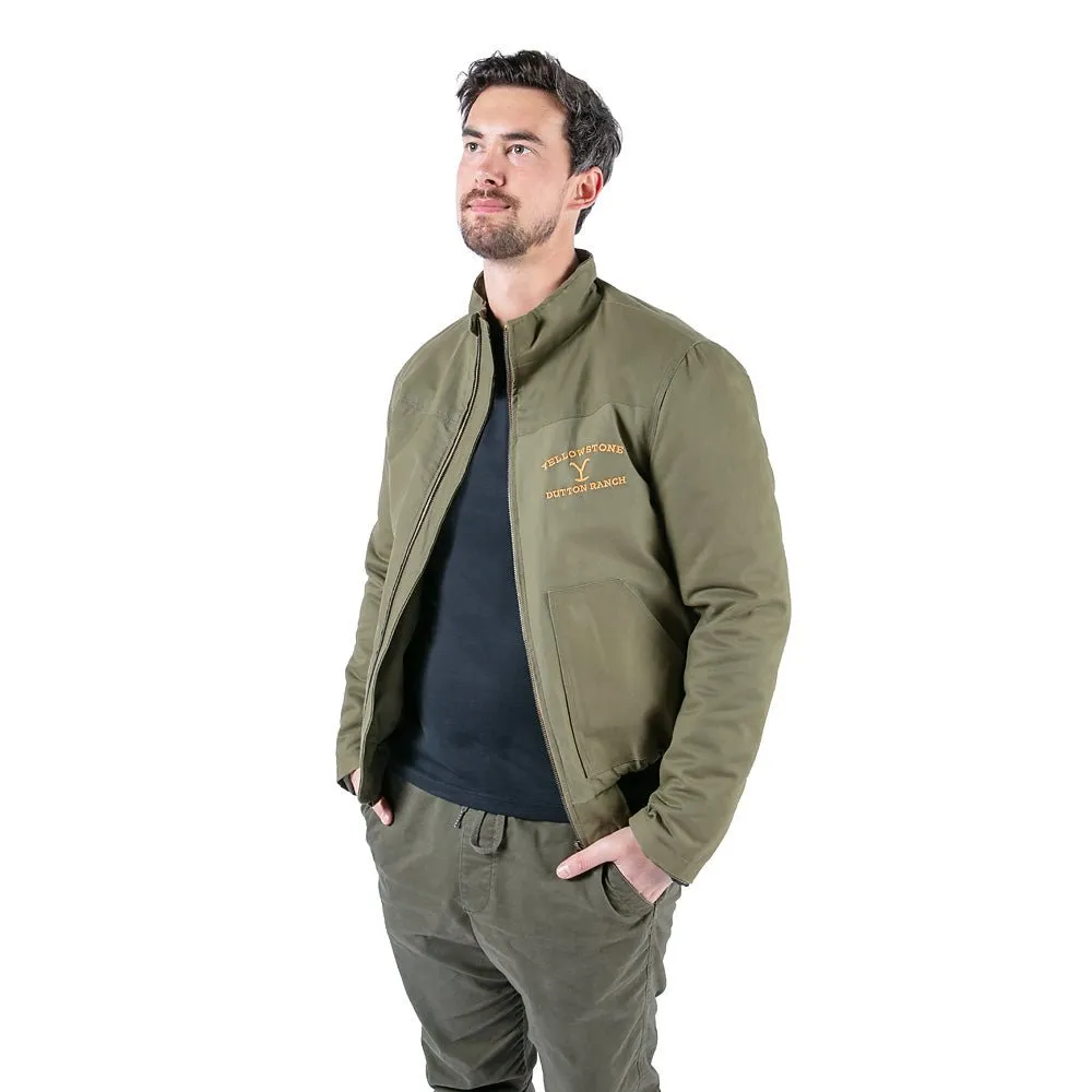 Yellowstone Dutton Ranch Olive Jacket